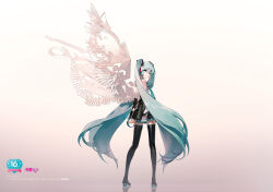 hatsune miku from vocaloid by rella