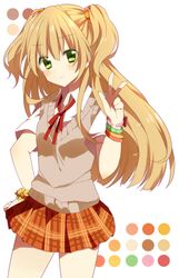 jougasaki rika from idolmaster by emyu