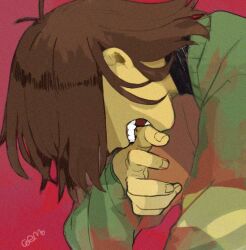 kris (deltarune) from deltarune by corogarucoromo