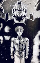 f91 gundam from gundam by shijou yukimasa