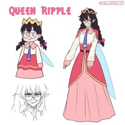 ripple star queen from kirby (series) by kirby otaku