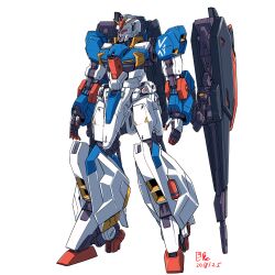 zeta gundam (mobile suit) from gundam by pravin rao santheran