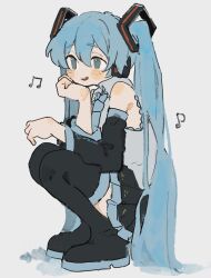 hatsune miku from vocaloid