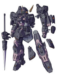 berga giros from gundam by s.shimizu