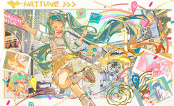 hatsune miku from magical mirai (vocaloid) by mento