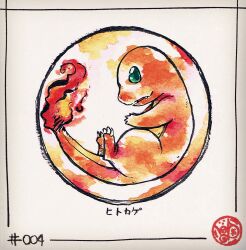 charmander from inktober