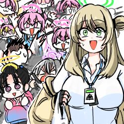 doodle sensei (blue archive) from blue archive