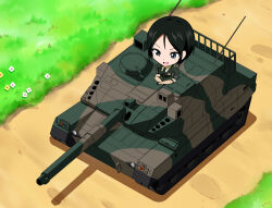 chouno ami from girls und panzer by youmou usagi