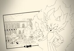 silver the hedgehog from dragon ball