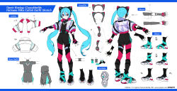 hatsune miku from sonic (series)
