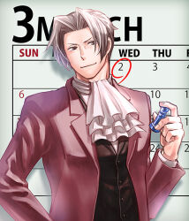 miles edgeworth from ace attorney by imorimiyuki