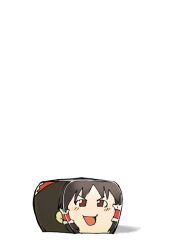 hakurei reimu from minecraft by river (artist)