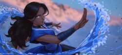katara from avatar: the last airbender by caro oliveira