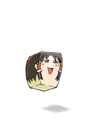 hakurei reimu from minecraft by river (artist)