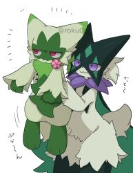 floragato from pokemon by roku0z