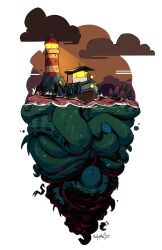 dark cloud fan art