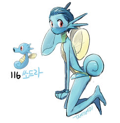 horsea from pokemon by tamtamdi