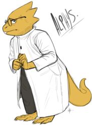 alphys from undertale by hcrepine
