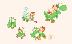 baby mario from super mario bros.