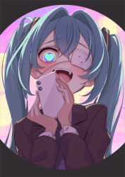hatsune miku from monitoring (vocaloid)