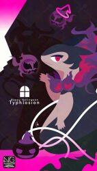 hisuian typhlosion from halloween by meme (sleepsheep)