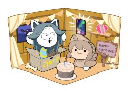 temmie from undertale by onomari546