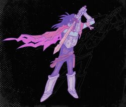 kris (dark world) (deltarune) from deltarune by ilove borzois