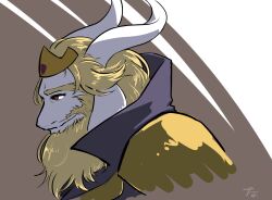 asgore dreemurr from undertale by 716fluffybunny