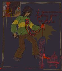 kris (deltarune) from deltarune by ilove borzois