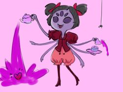 muffet from undertale by 716fluffybunny