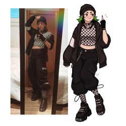 real life fan art