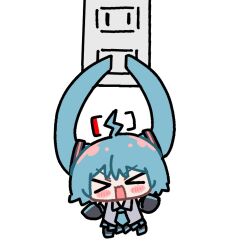 hatsune miku from vocaloid