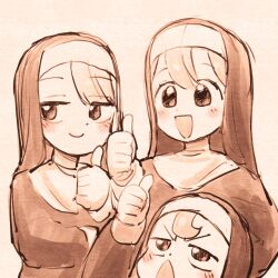 clumsy nun (diva) from little nuns (diva)