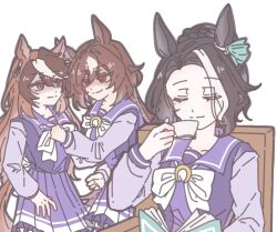 mejiro ramonu (umamusume) from umamusume