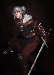 ciri from the witcher (series)