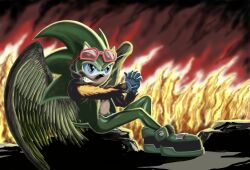 scourge the hedgehog from sonic (series) by ken penders