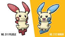 minun from pokemon by blacknirrow