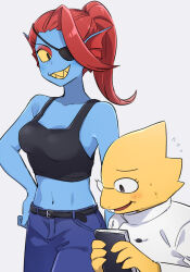 alphys from undertale by leftporygon