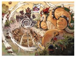 bowser from mario & luigi rpg