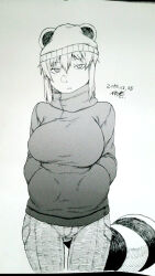 araiguma-san from original by tsukudani (coke-buta)