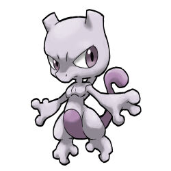 mewtwo from pokemon by blacknirrow
