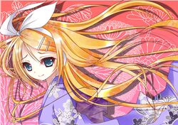 kagamine rin from vocaloid