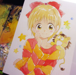 nonohara himeko from hime-chan no ribbon by agahari