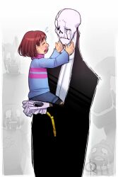 frisk (undertale) from undertale by leeffi