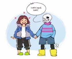 frisk (undertale) from undertale by leeffi