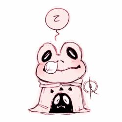 froggit from undertale by leeffi