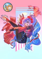 hatsune miku from vocaloid