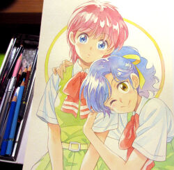 kawa yui from high school! kimengumi by agahari