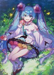 hatsune miku from magical mirai (vocaloid)