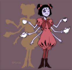 muffet from undertale by powaro02